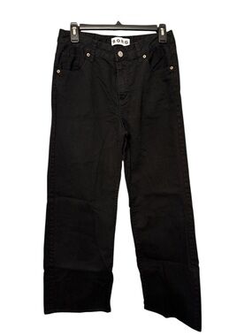 S.O.N.G. Women's Black Wide Leg Jeans